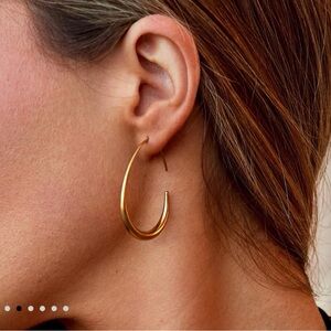 Chic Gold Hoop Earrings